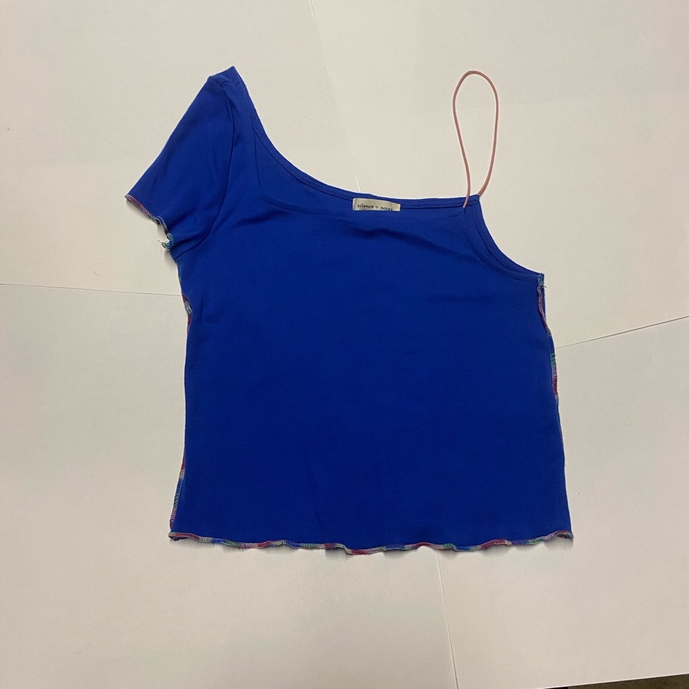 Urban Outfitters One Sleeve Crop Top